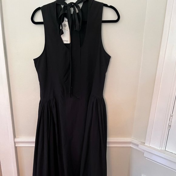 NWT Black Ottodame Dress, US Size 10, Made in Italy - Picture 2 of 3
